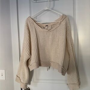 Free People Chunky Knit Sweater